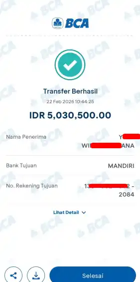 Bukti Transfer